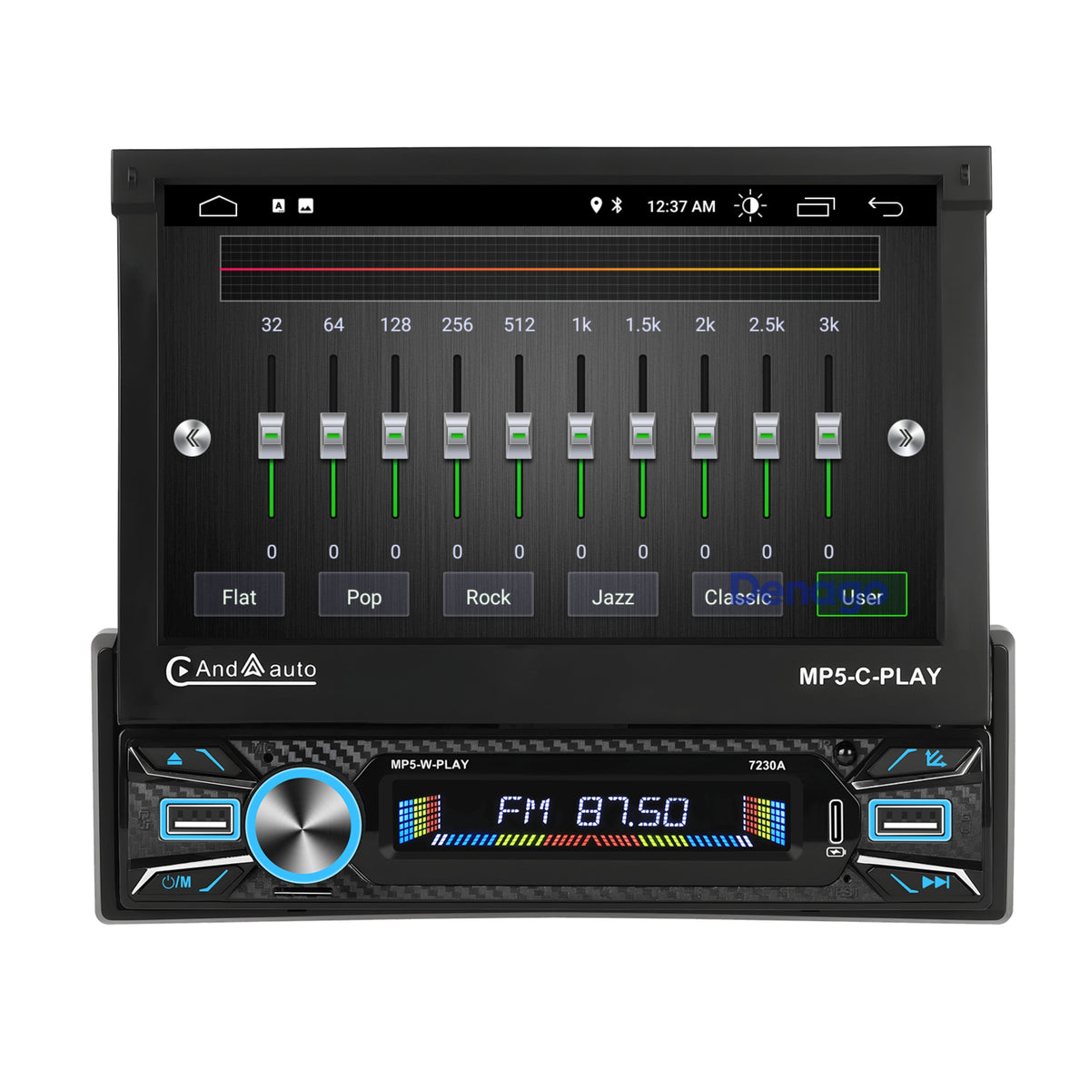 Denago DNG-78 universele 1-DIN autoradio, afbeelding 7