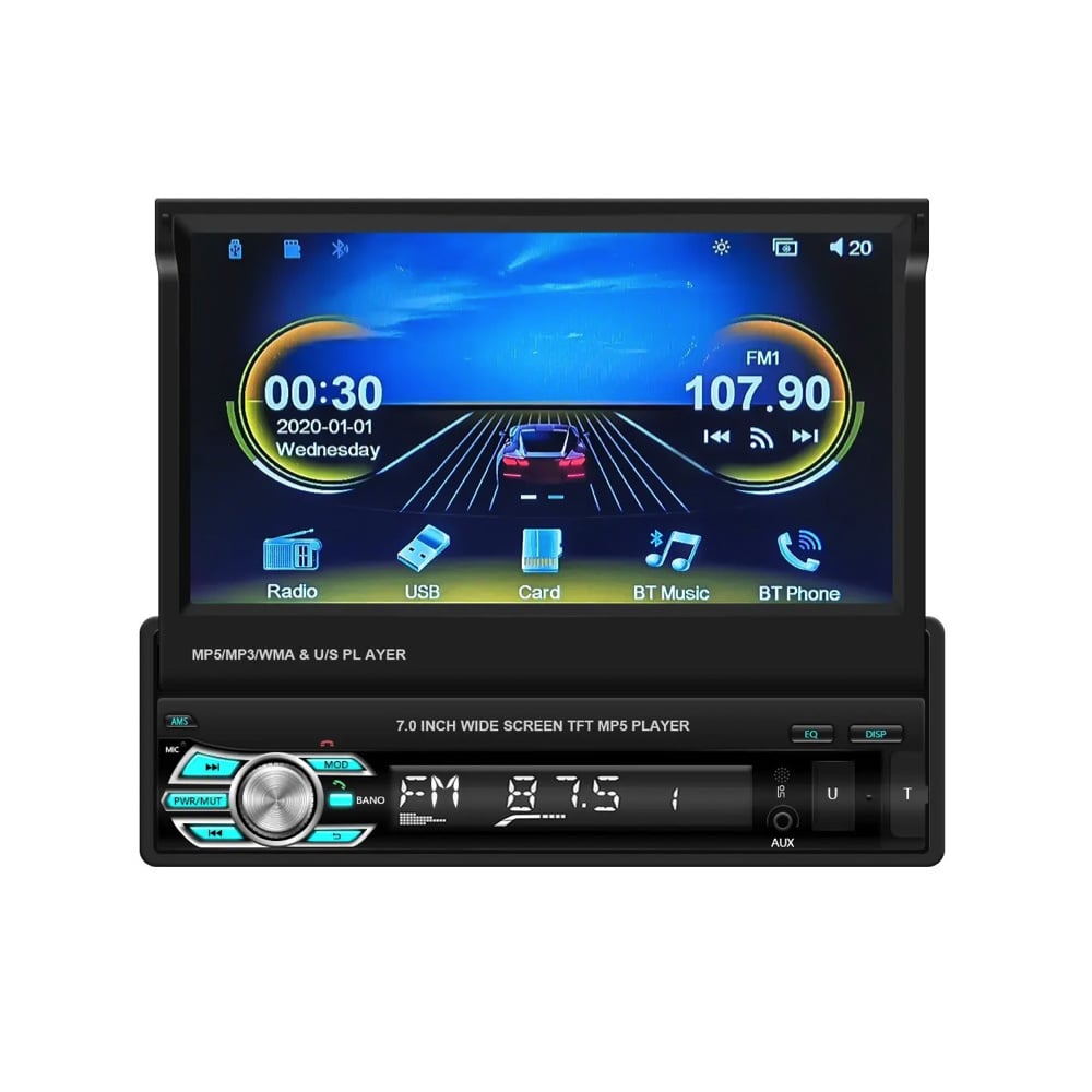 Denago DNG-0619 universele 1-DIN autoradio, afbeelding 5