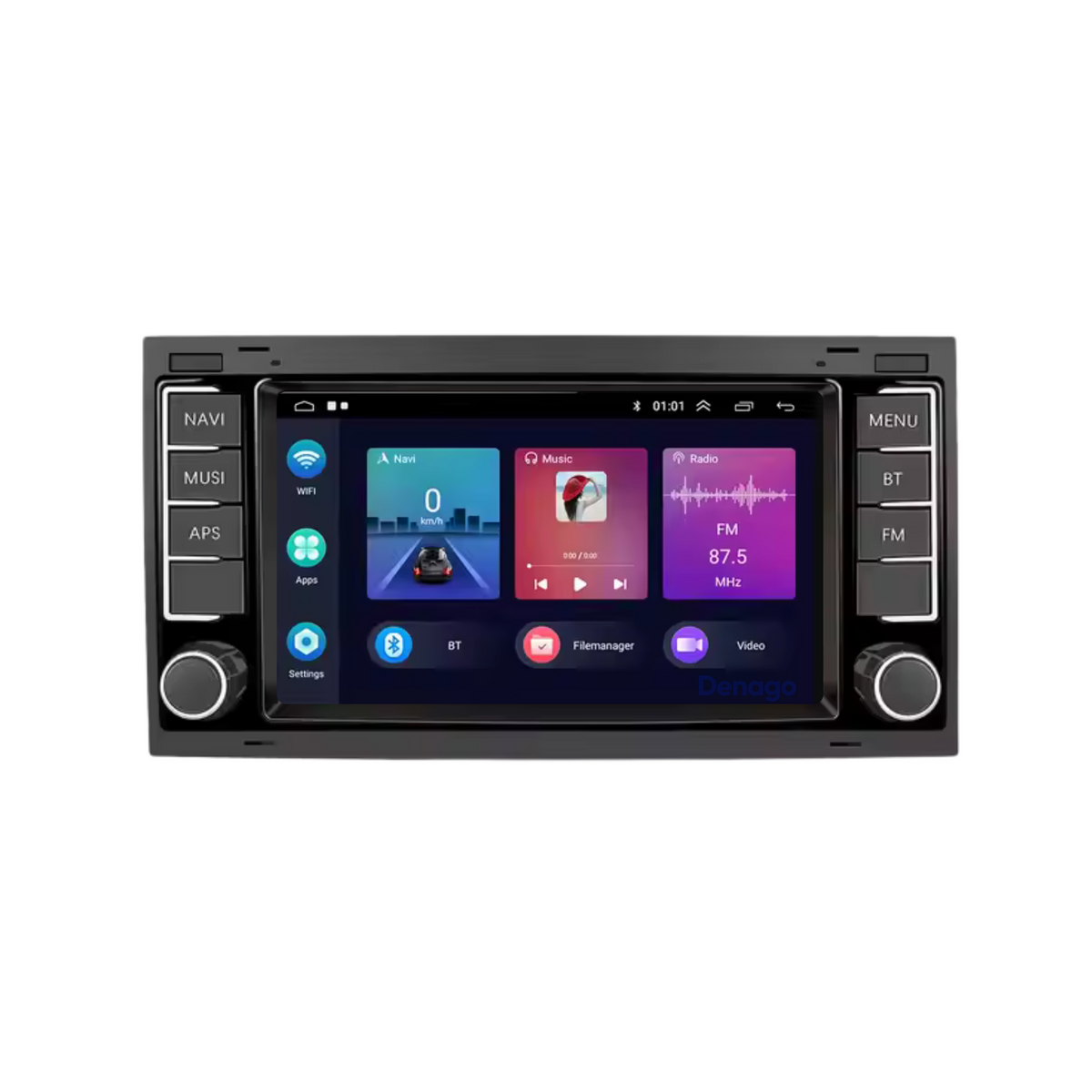 Denago DNG-1126 multimediasysteem voor Volkswagen California T5, Multivan T5 en Touareg (2002–2011), afbeelding 3