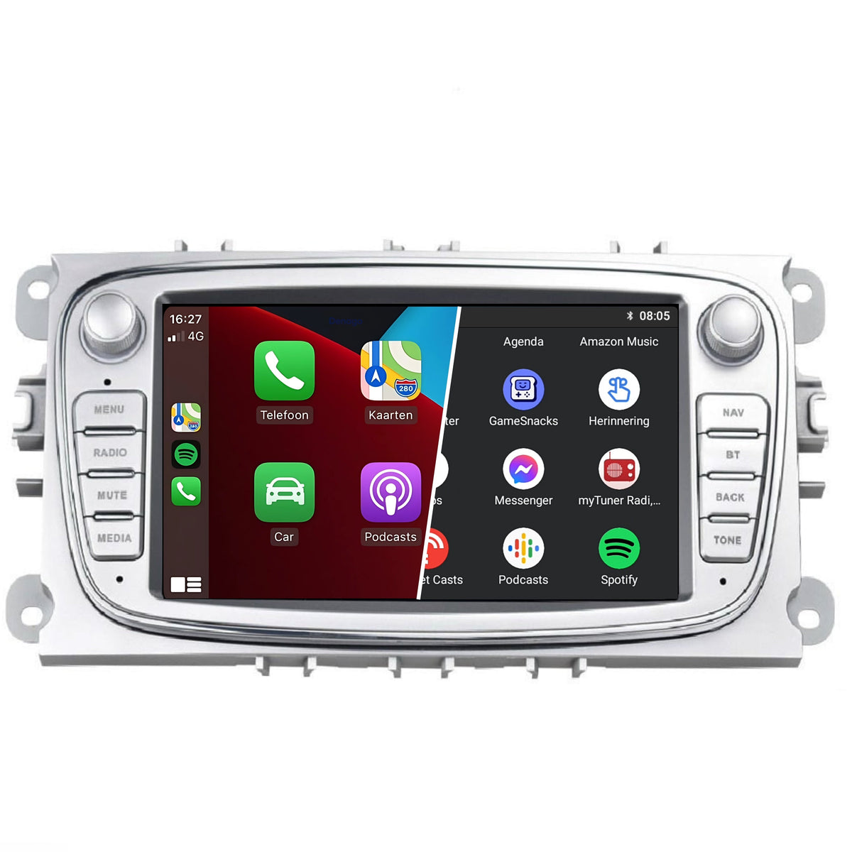 Denago DNG-68-5 multimediasysteem voor Ford Kuga (2008–2011)