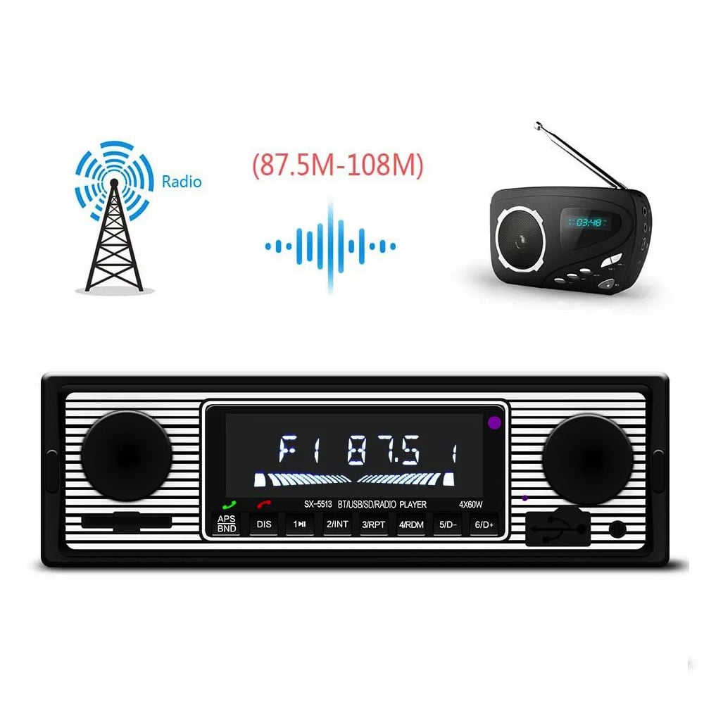 Denago DNG-371S universele 1-DIN autoradio, afbeelding 3