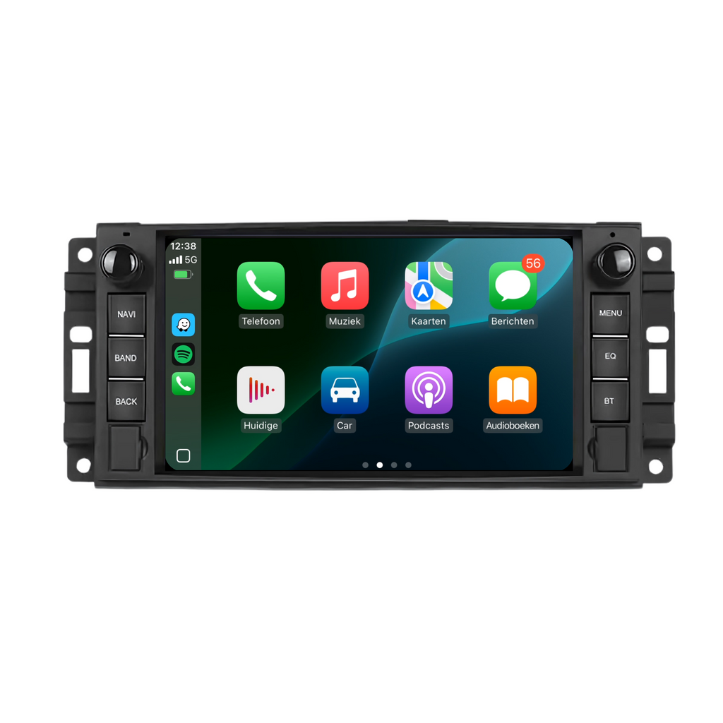 Denago DNG-2706 multimediasysteem voor Jeep Commander, Compass, Grand Cherokee en meer (2007–2018), afbeelding 2