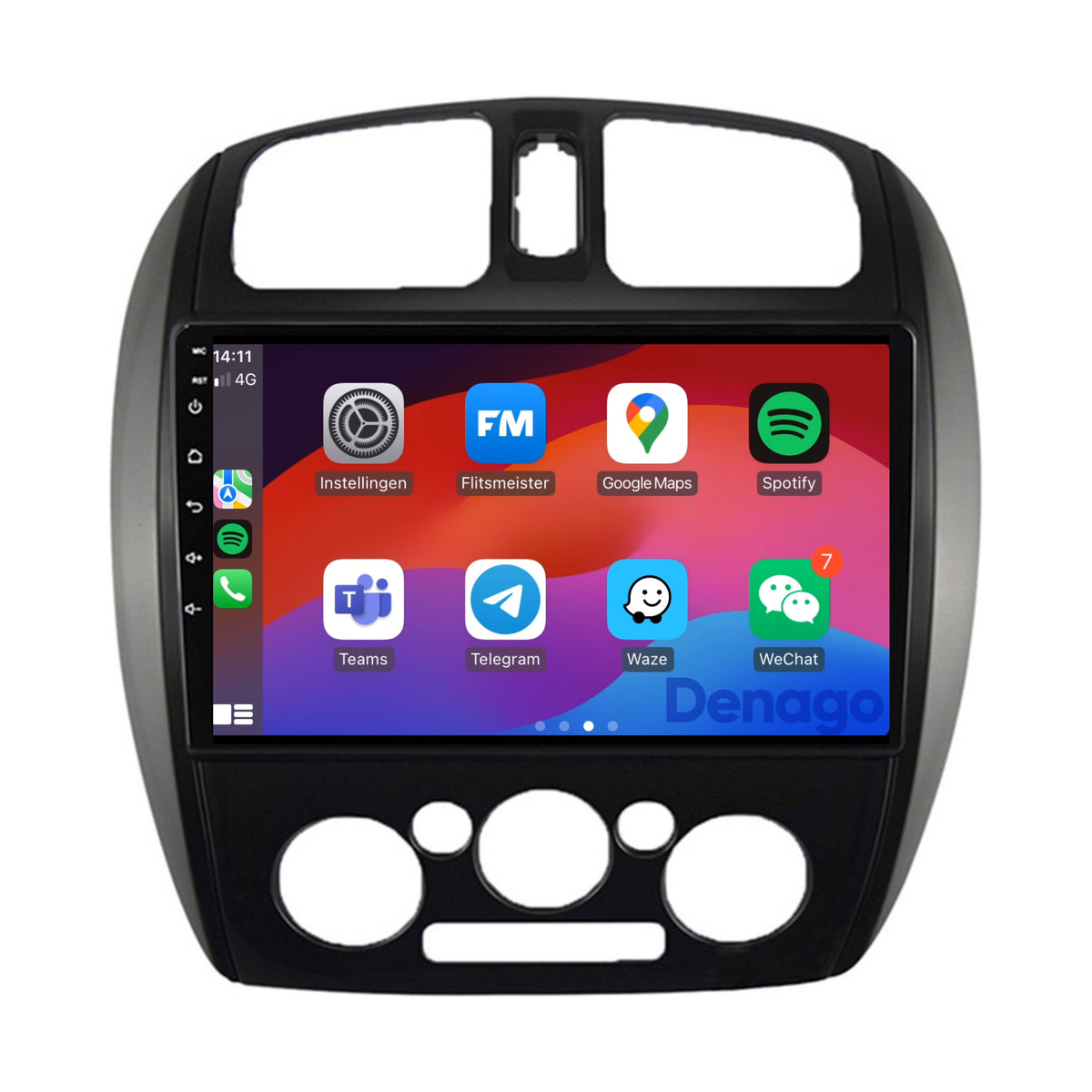 Denago DNG-A300 multimediasysteem voor Mazda 323 (2003–2009)