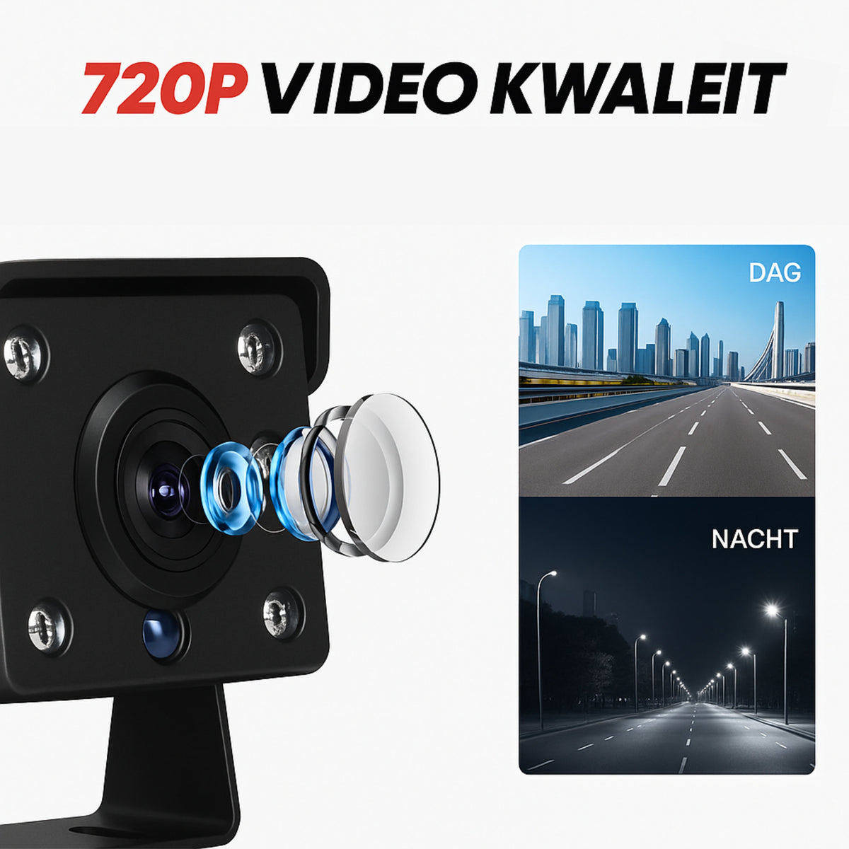 Denago DNG-0371 monitor voor achteruitrijcamera, afbeelding 2