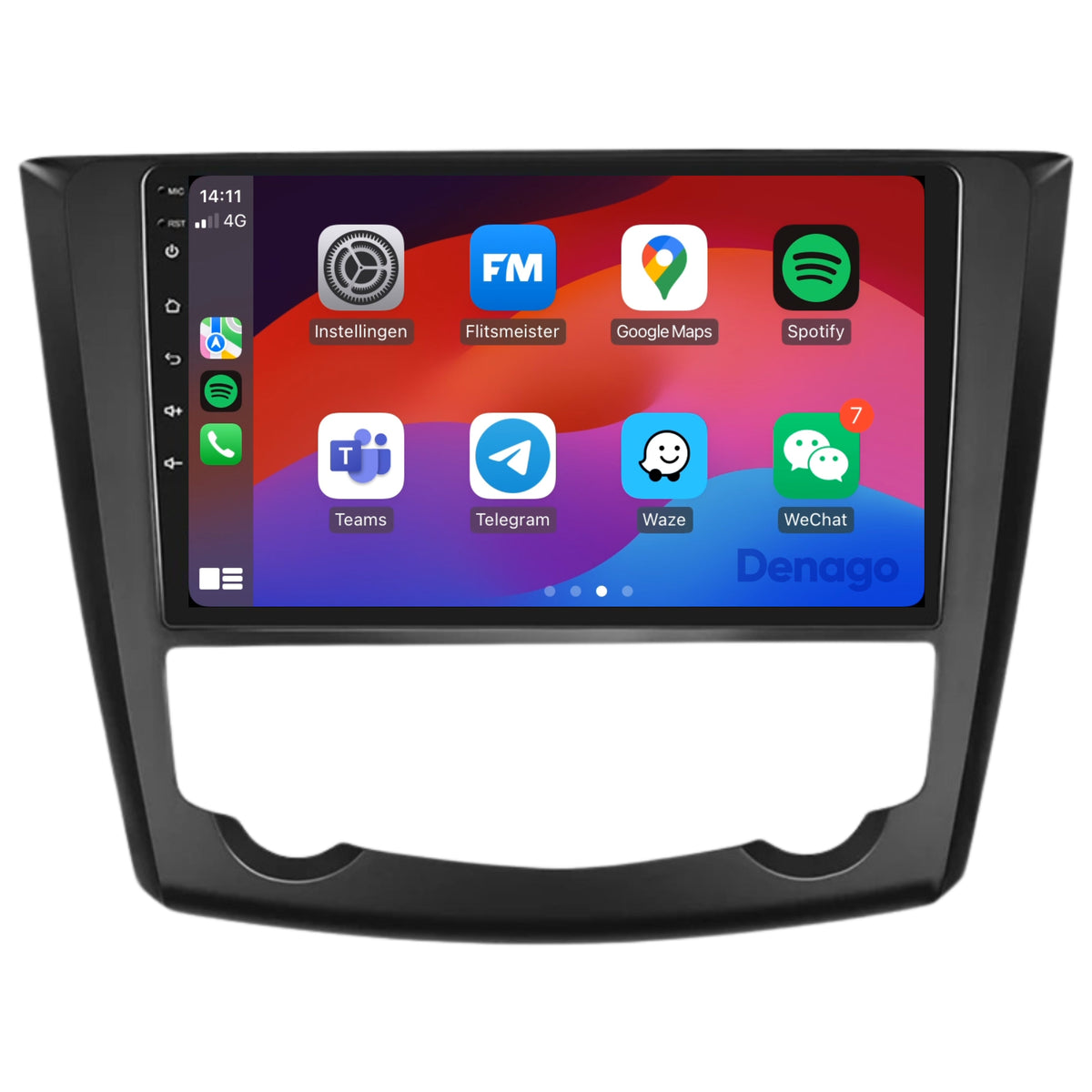 Denago DNG-A128 multimediasysteem voor Renault Kadjar (2015–2018)
