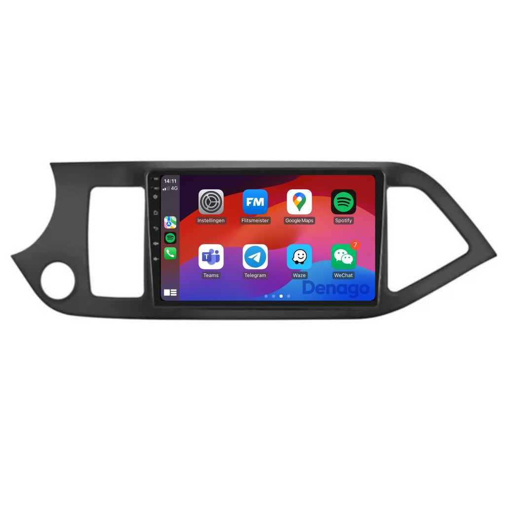 Denago DNG-A337 multimediasysteem voor Kia Picanto (2011–2016)