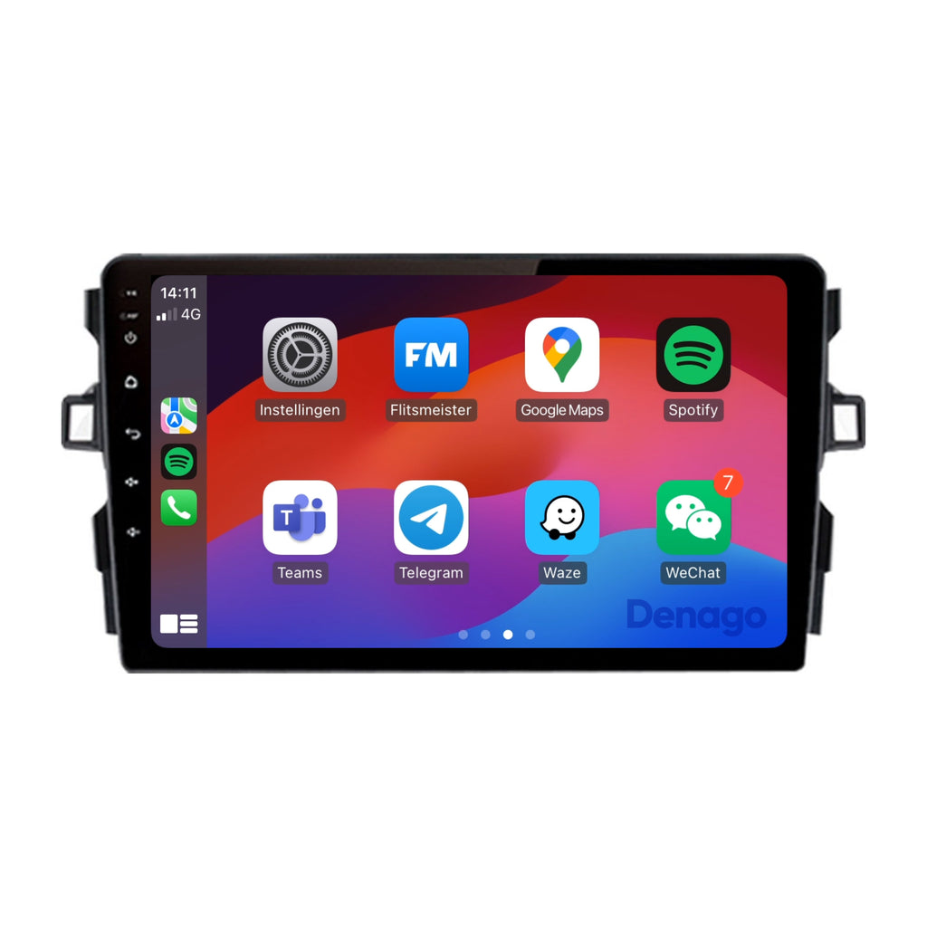 Denago DNG-A288 multimediasysteem voor Toyota Auris (2006–2012)