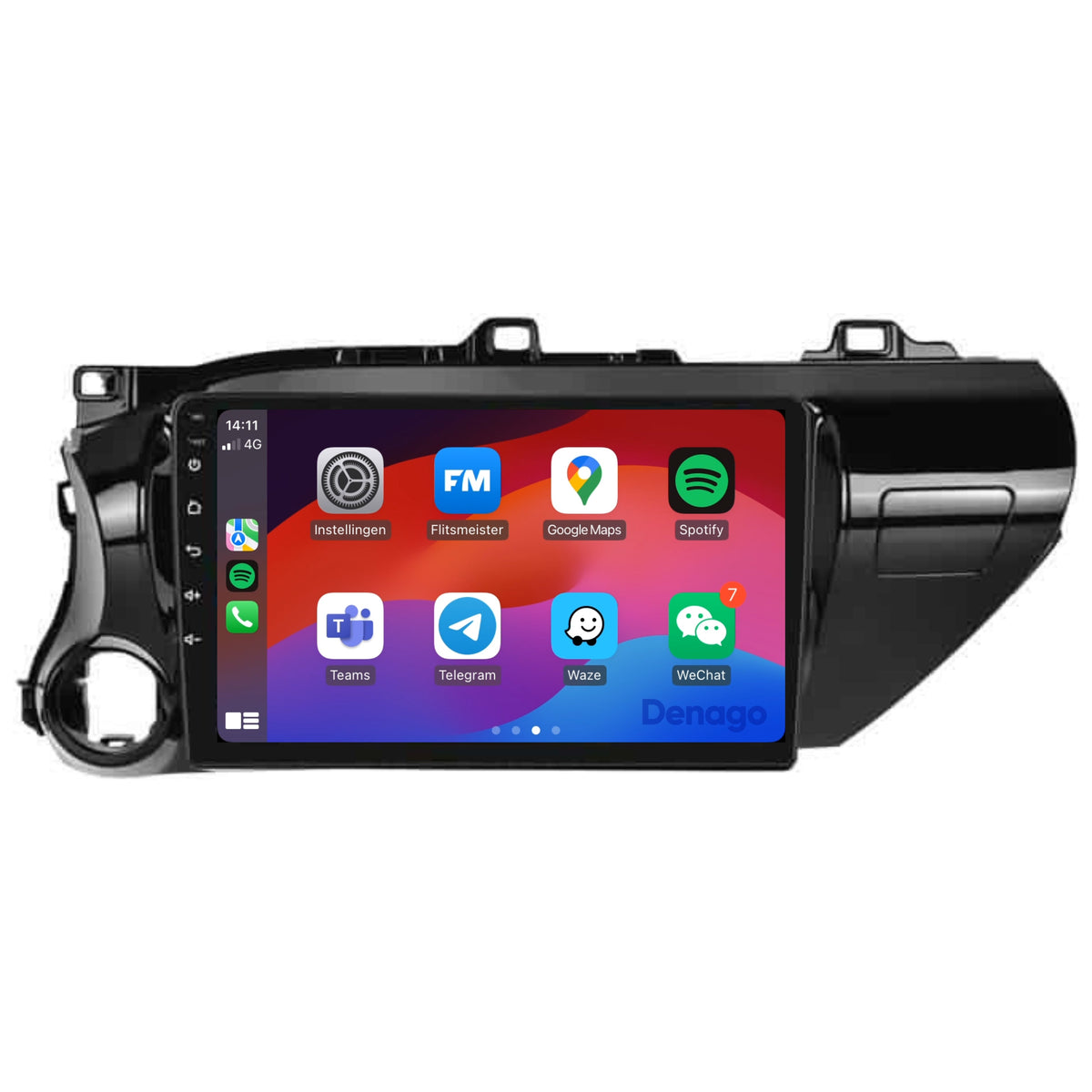 Denago DNG-A331 multimediasysteem voor Toyota Hilux (2015–2020)