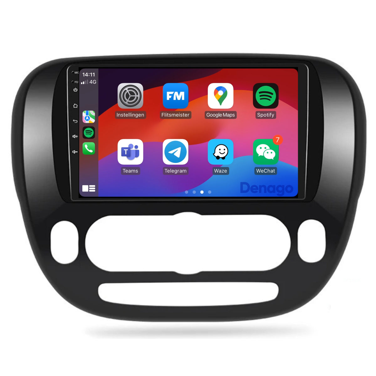 Denago DNG-A198 multimediasysteem voor Kia Soul (2014–2018)