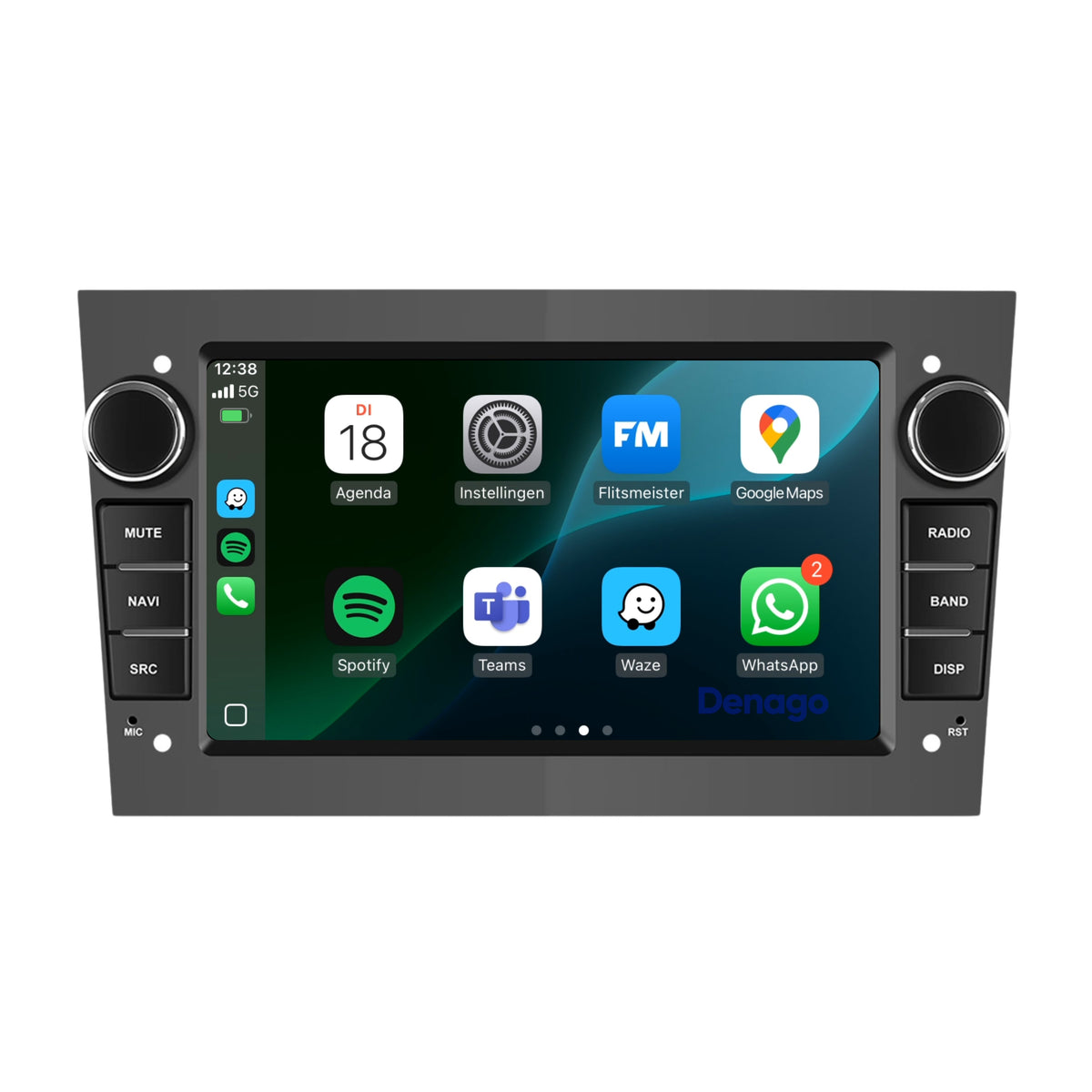 Denago DNG-1102 multimediasysteem voor Opel Astra, Combo, Corsa en meer (2000–2013)