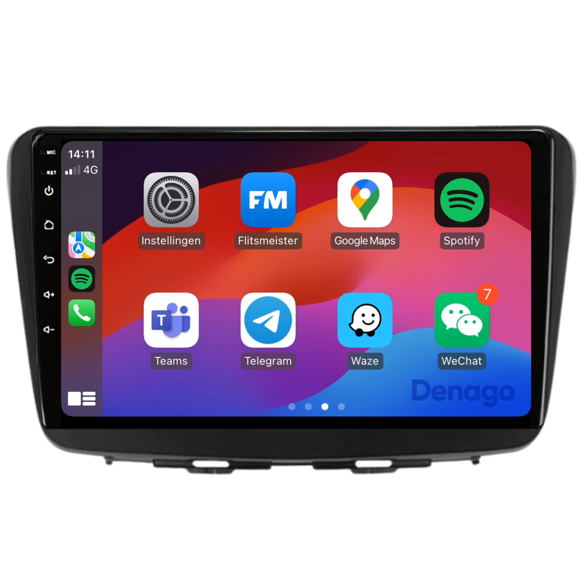 Denago DNG-A143 multimediasysteem voor Suzuki Baleno (2015–2020)