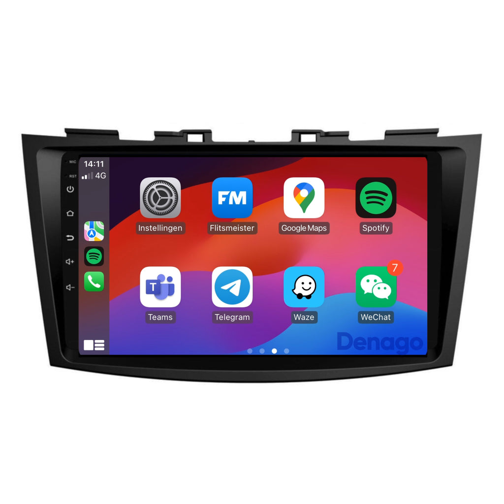 Denago DNG-A251 multimediasysteem voor Suzuki Swift (2011–2017)