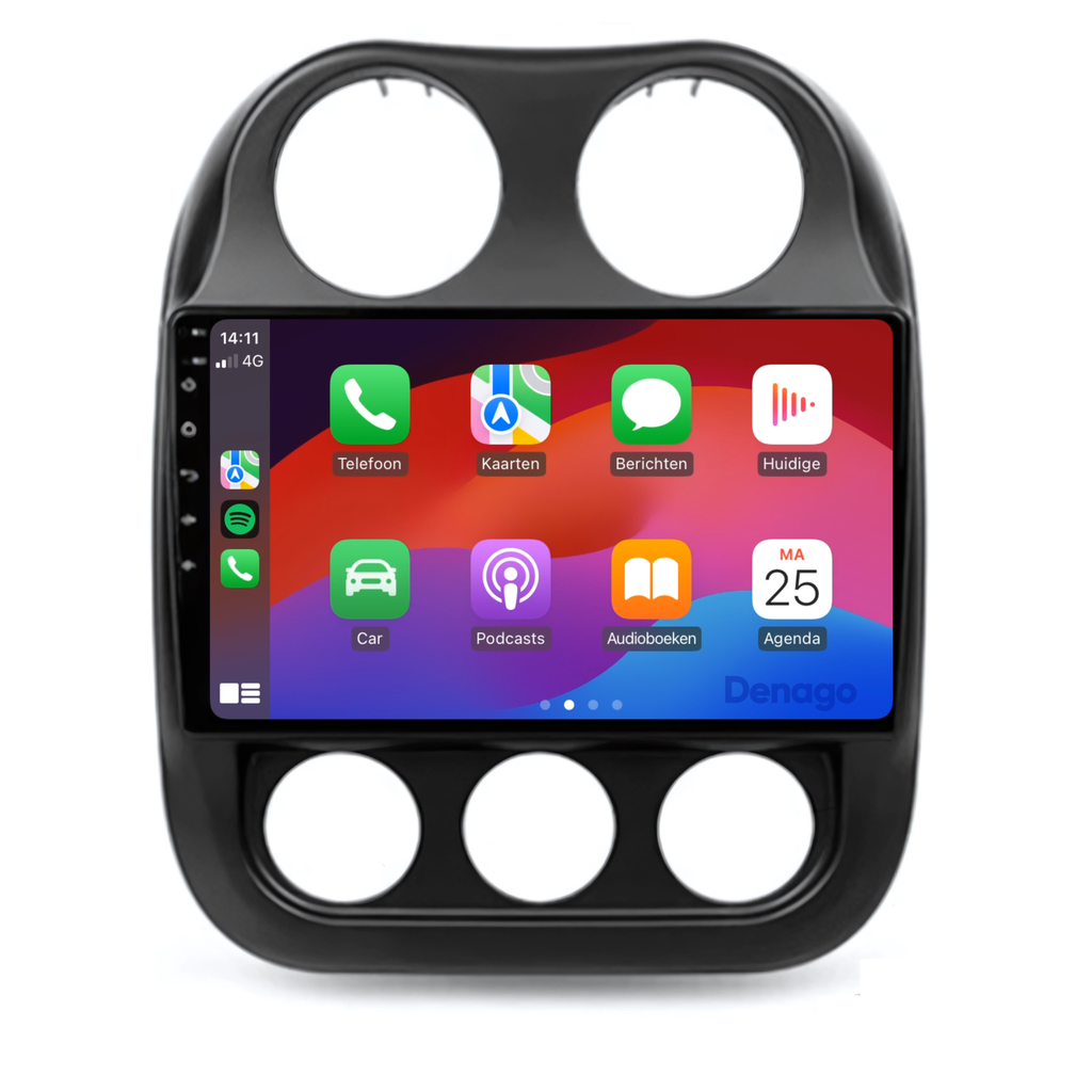 Denago DNG-A37 multimediasysteem voor Jeep Compass (2010–2016)