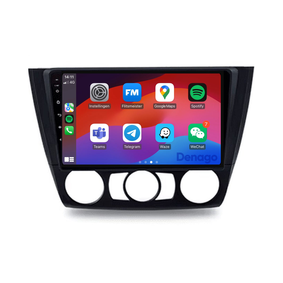 Denago DNG-A298 multimediasysteem voor BMW 1 Serie E81/E82/E87/E88 (2004–2012)