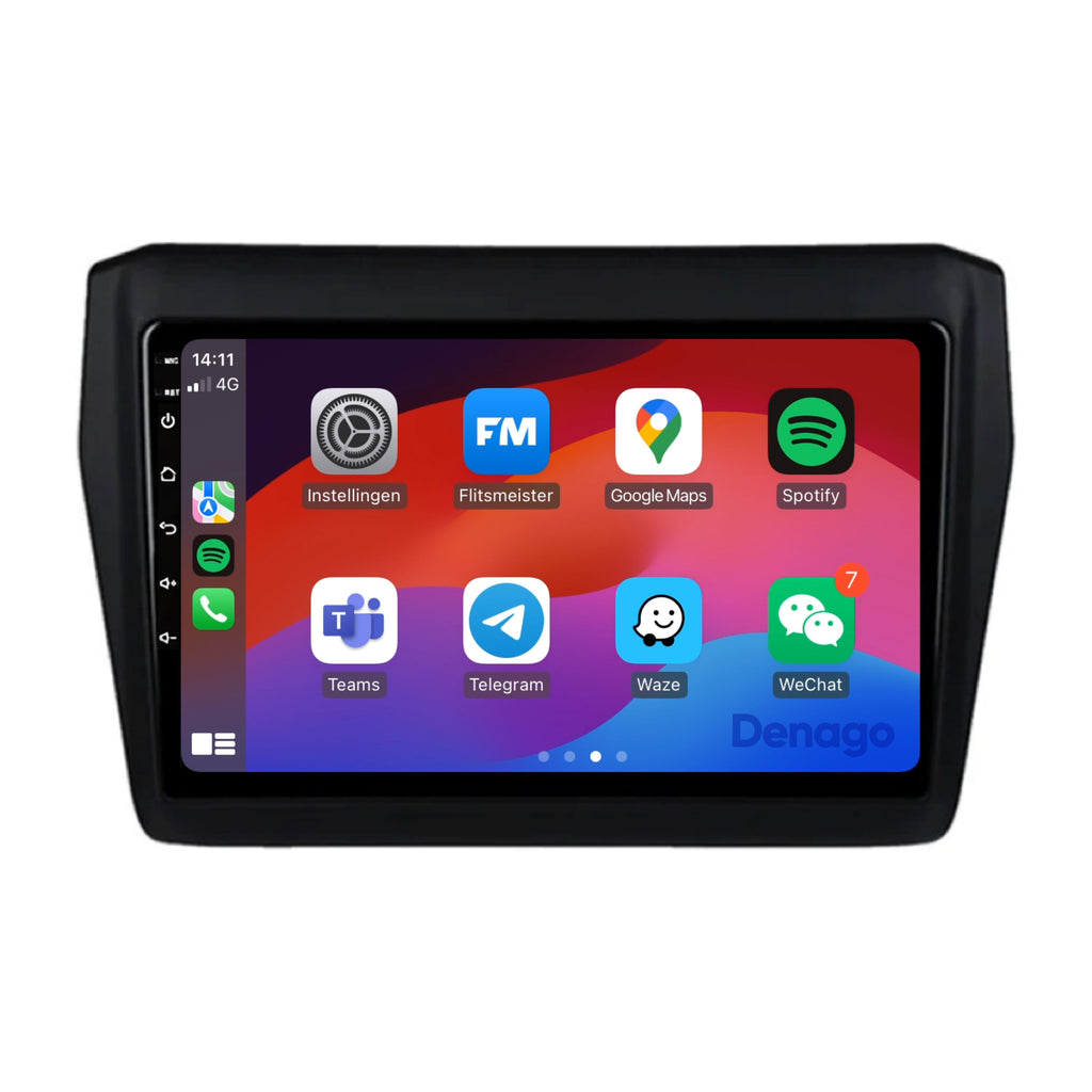 Denago DNG-A145 multimediasysteem voor Suzuki Swift (2017–2023)
