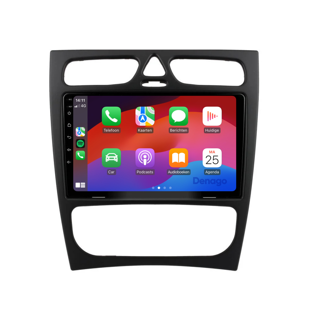 Denago DNG-A52 multimediasysteem voor Mercedes-Benz C-Klasse W203 (2000–2004)