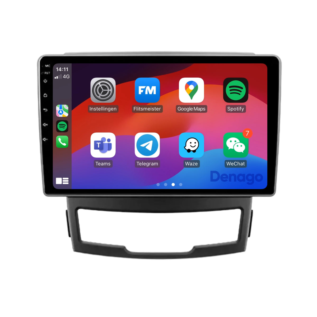 Denago DNG-A253 multimediasysteem voor SsangYong Korando (2011–2014)