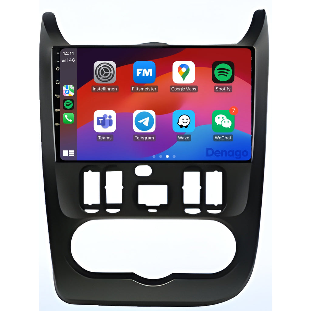 Denago DNG-A344 multimediasysteem voor Dacia Logan (2010–2013)