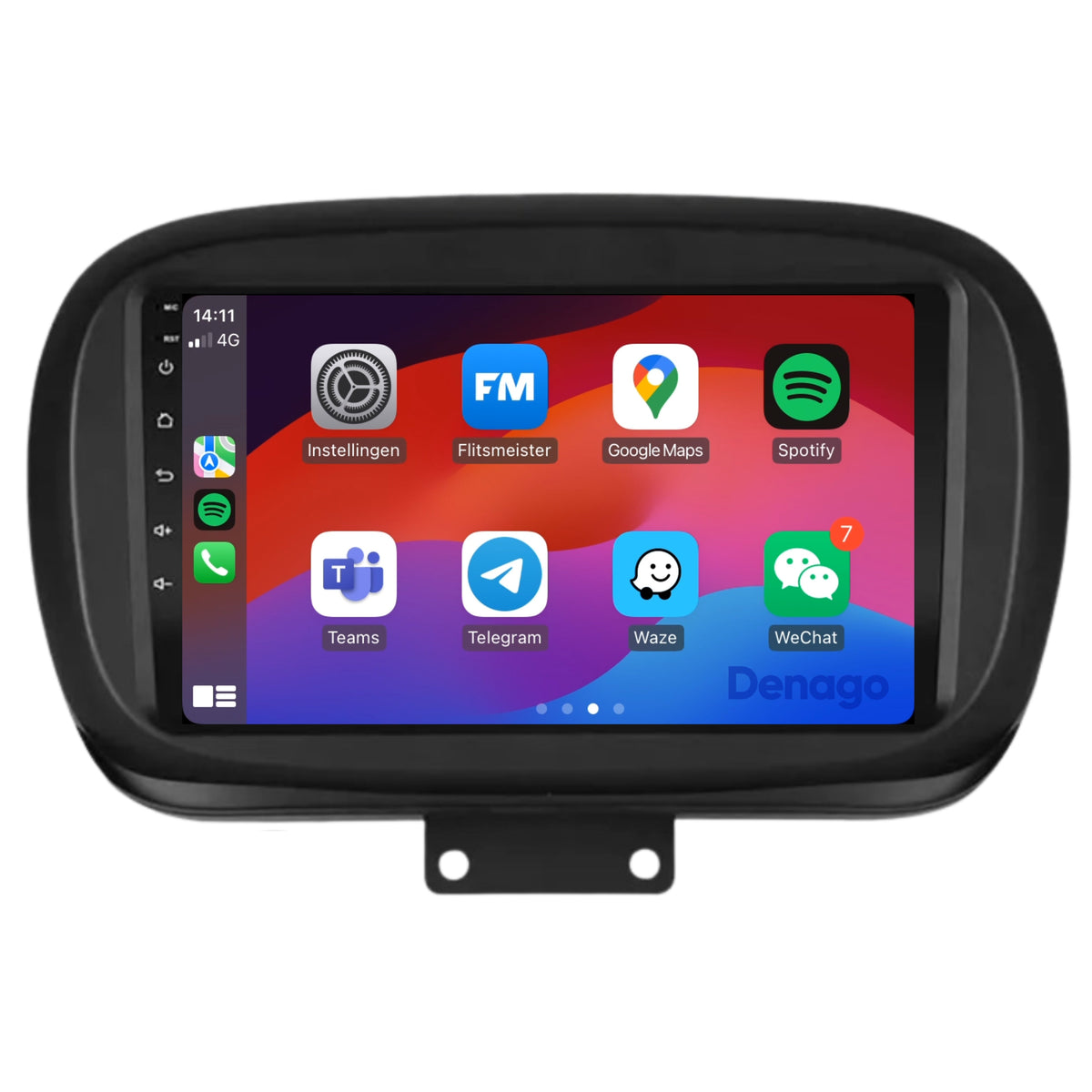 Denago DNG-A147 multimediasysteem voor Fiat 500X (2014–2023)