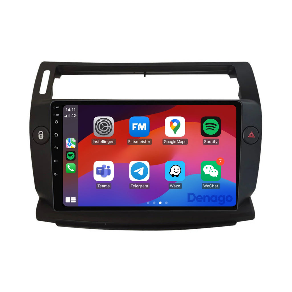 Denago DNG-A318 multimediasysteem voor Citroën C4 (2004–2010)