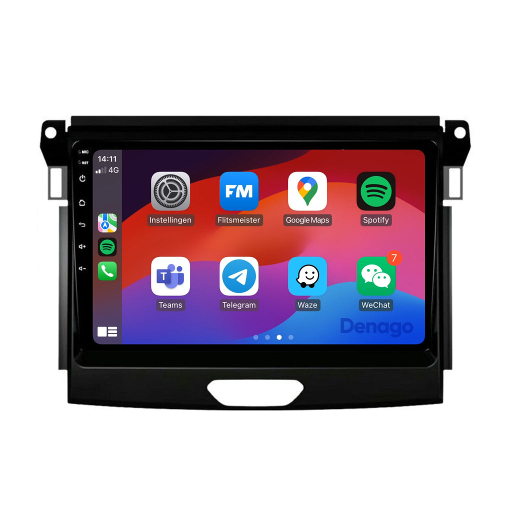 Denago DNG-A141 multimediasysteem voor Ford Ranger (2016–2019)
