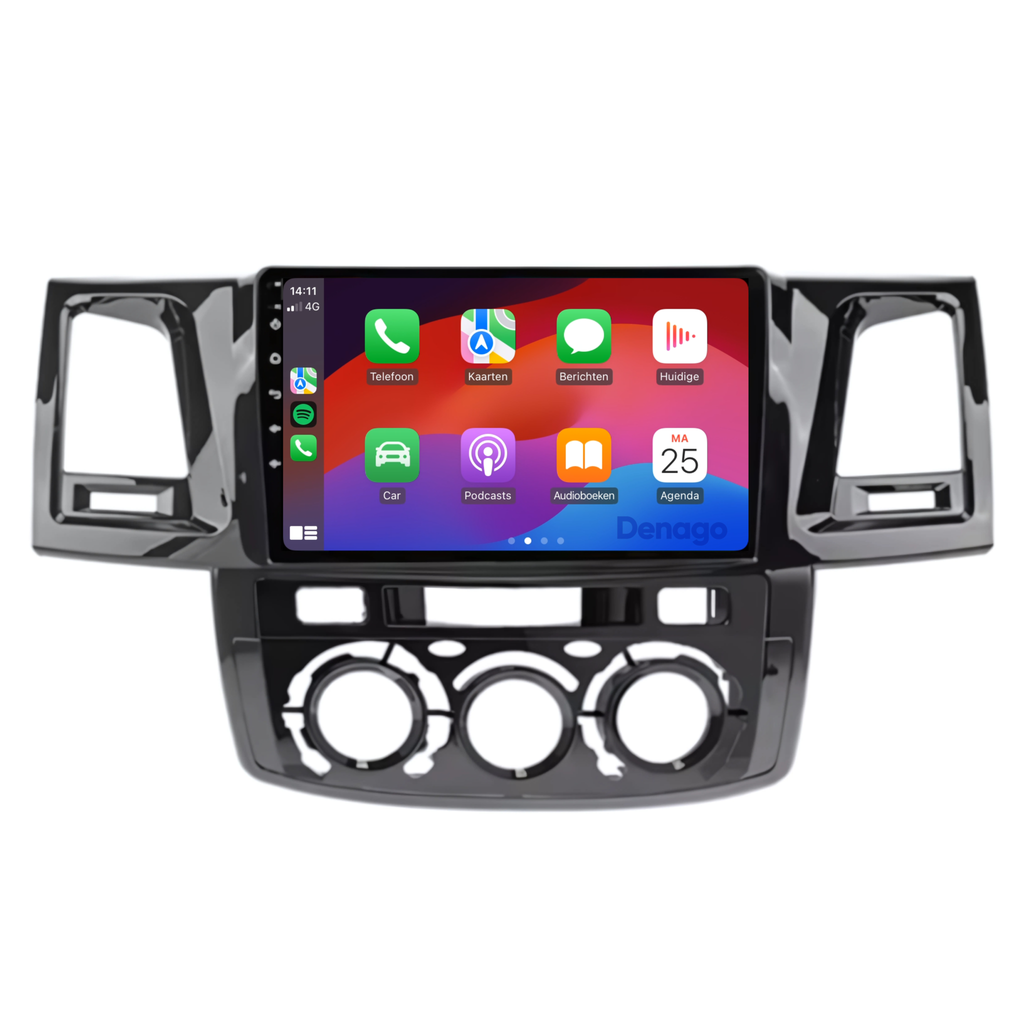 Denago DNG-A34 multimediasysteem voor Toyota Hilux (2008–2016)