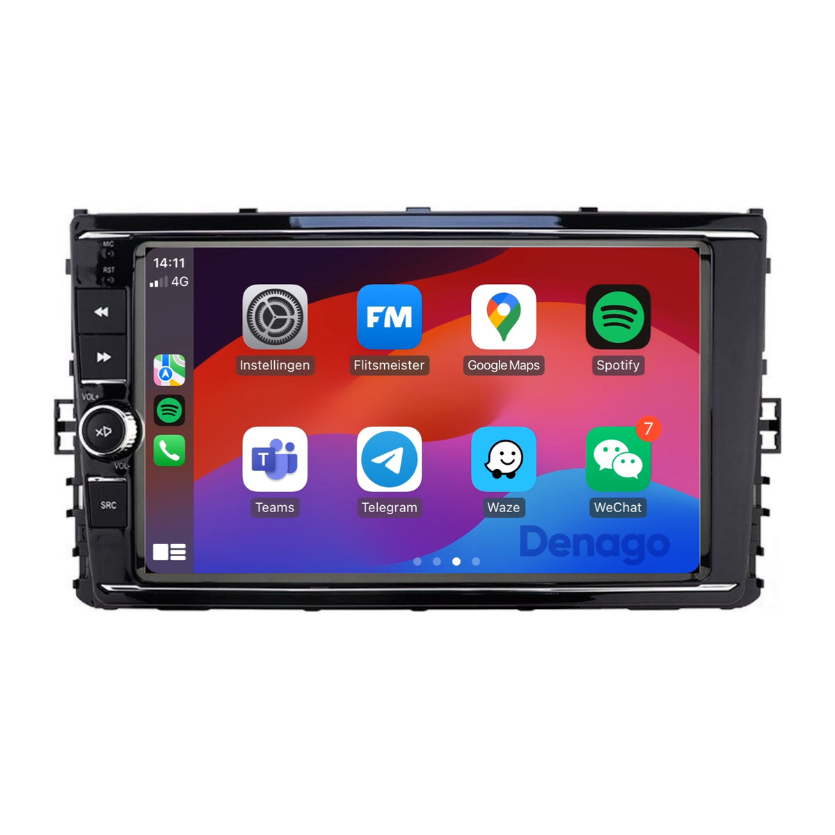 Denago DNG-A358 multimediasysteem voor Volkswagen T-Cross (2018–2025)