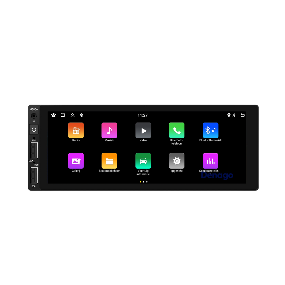 Denago DNG-0318 universele 1-DIN autoradio, afbeelding 3
