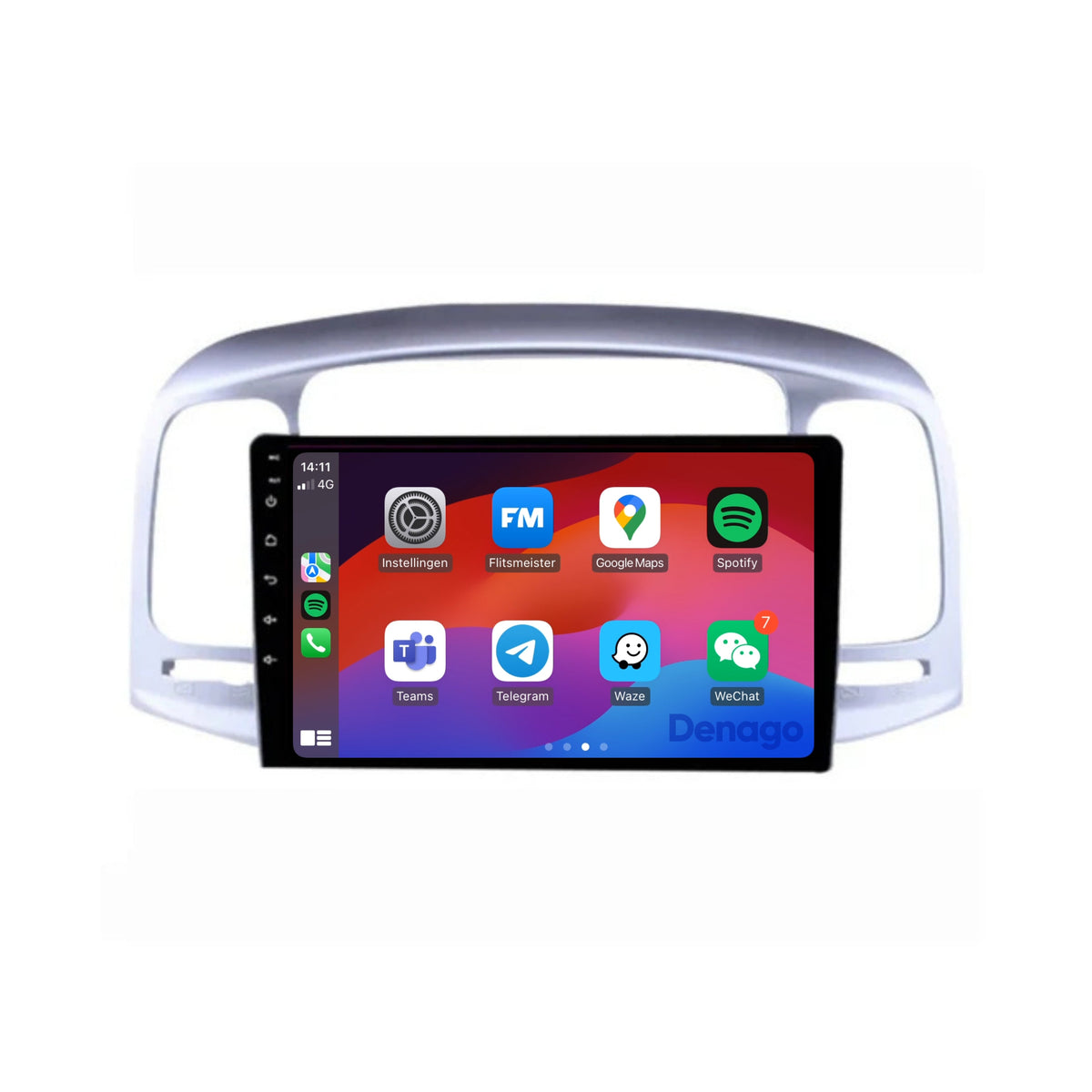 Denago DNG-A174 multimediasysteem voor Hyundai Accent (2007–2011)