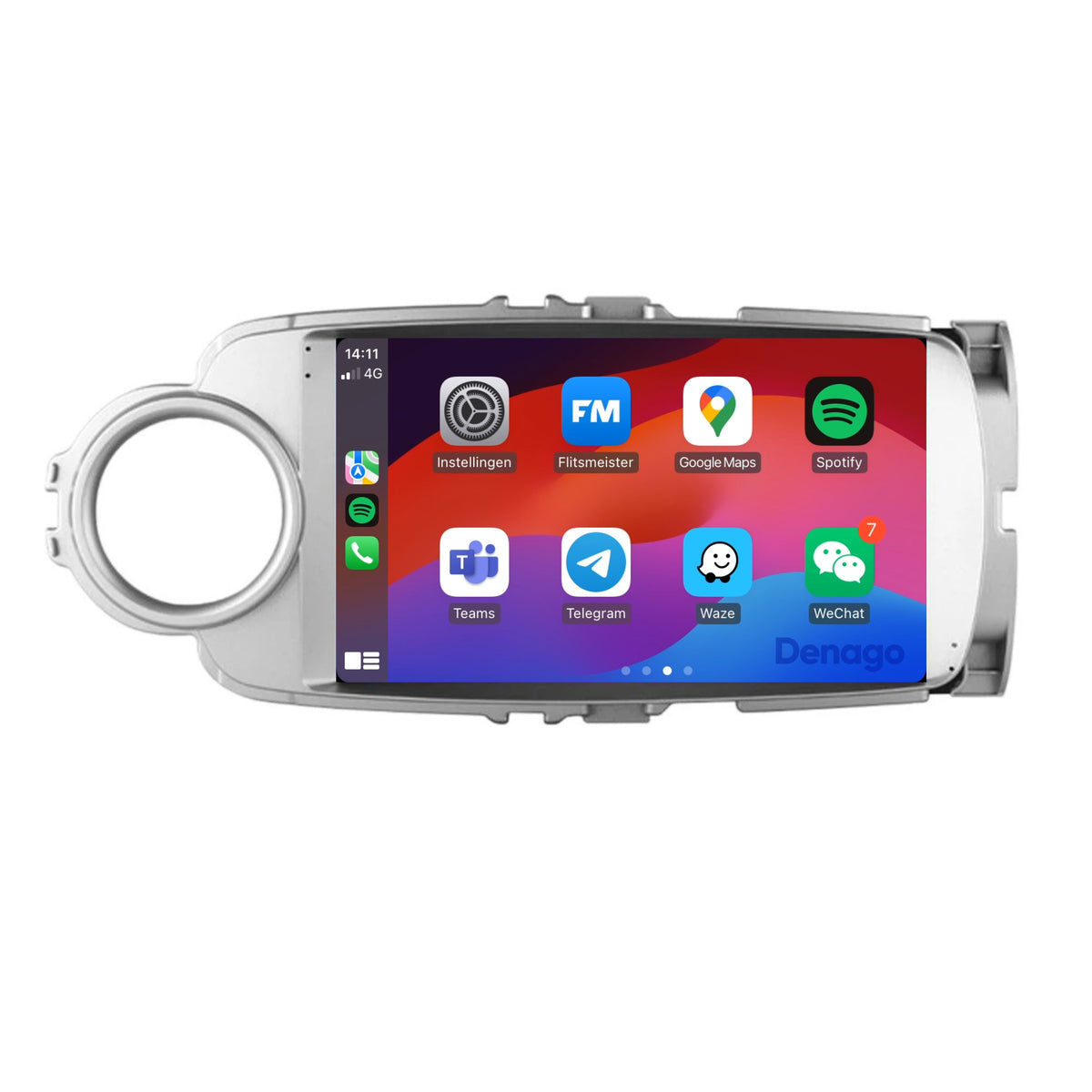 Denago DNG-A286 multimediasysteem voor Toyota Yaris (2011–2019)