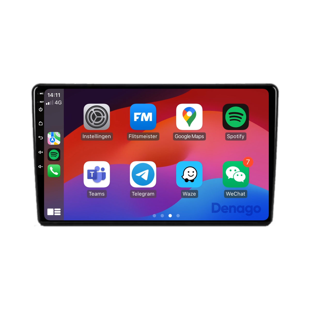 Denago DNG-A133 multimediasysteem voor Fiat 500L (2012–2017)
