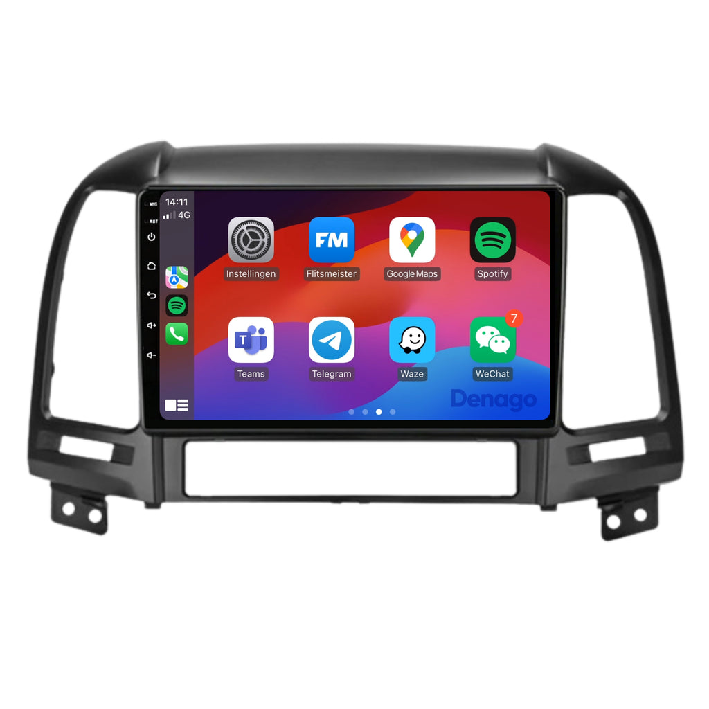 Denago DNG-A152 multimediasysteem voor Hyundai Santa Fe (2006–2011)