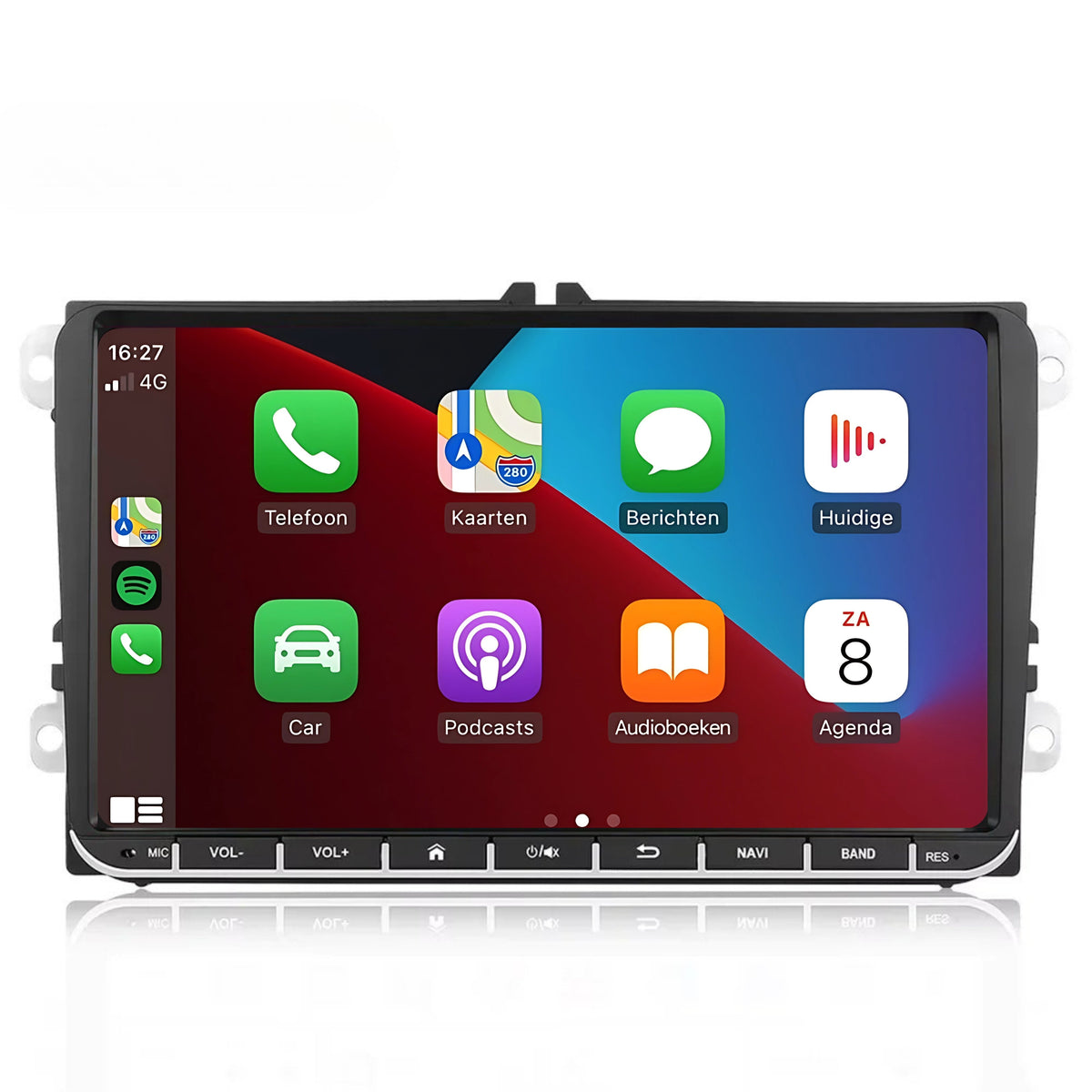 Denago DNG-2753-T6 multimediasysteem voor Volkswagen Multivan T6 en Transporter T6 (2015–2019), afbeelding 2