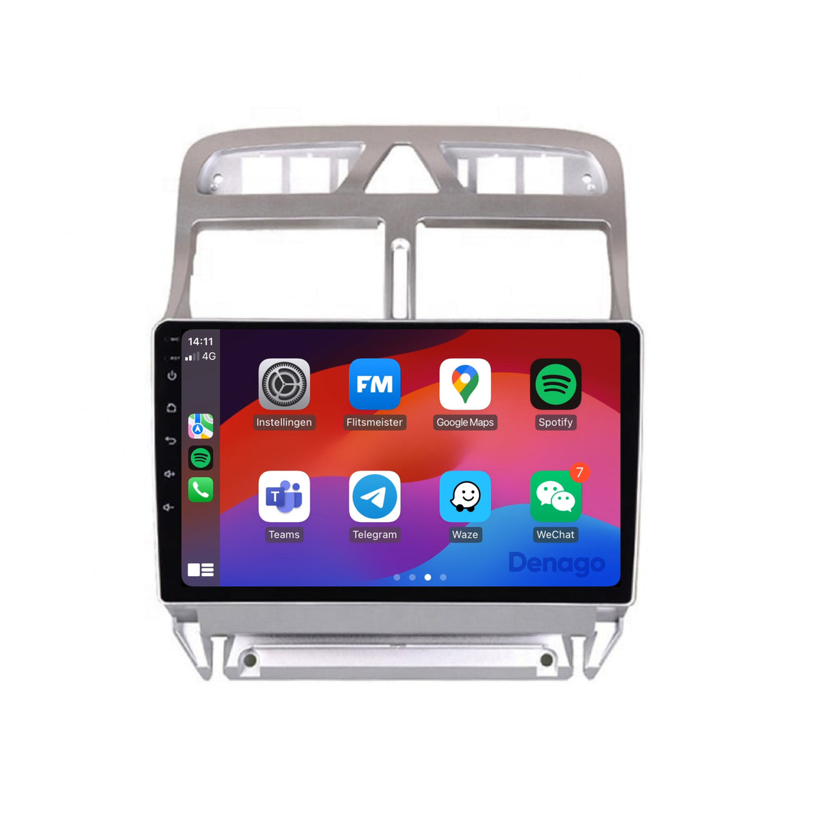 Denago DNG-A162 multimediasysteem voor Peugeot 307 (2001–2013)