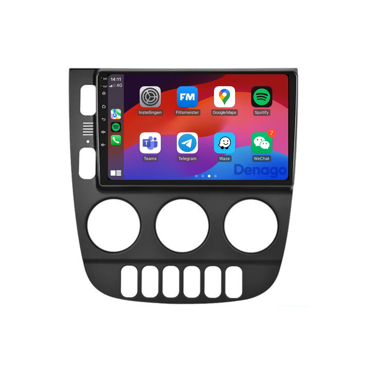 Denago DNG-A221 multimediasysteem voor Mercedes-Benz ML (1999–2004)