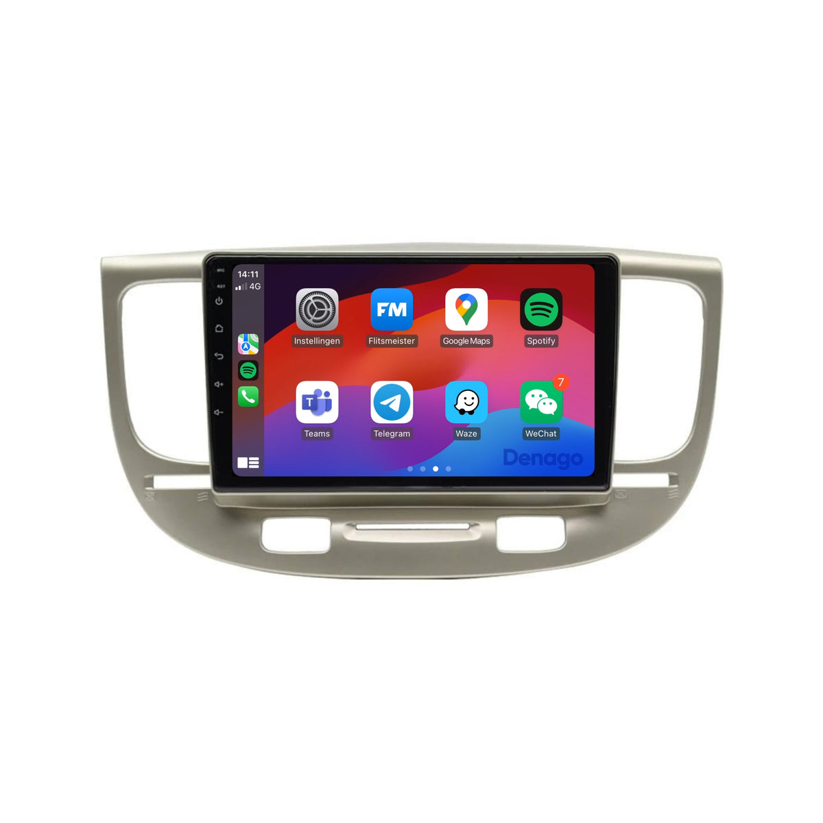 Denago DNG-A173 multimediasysteem voor Kia Rio (2006–2010)