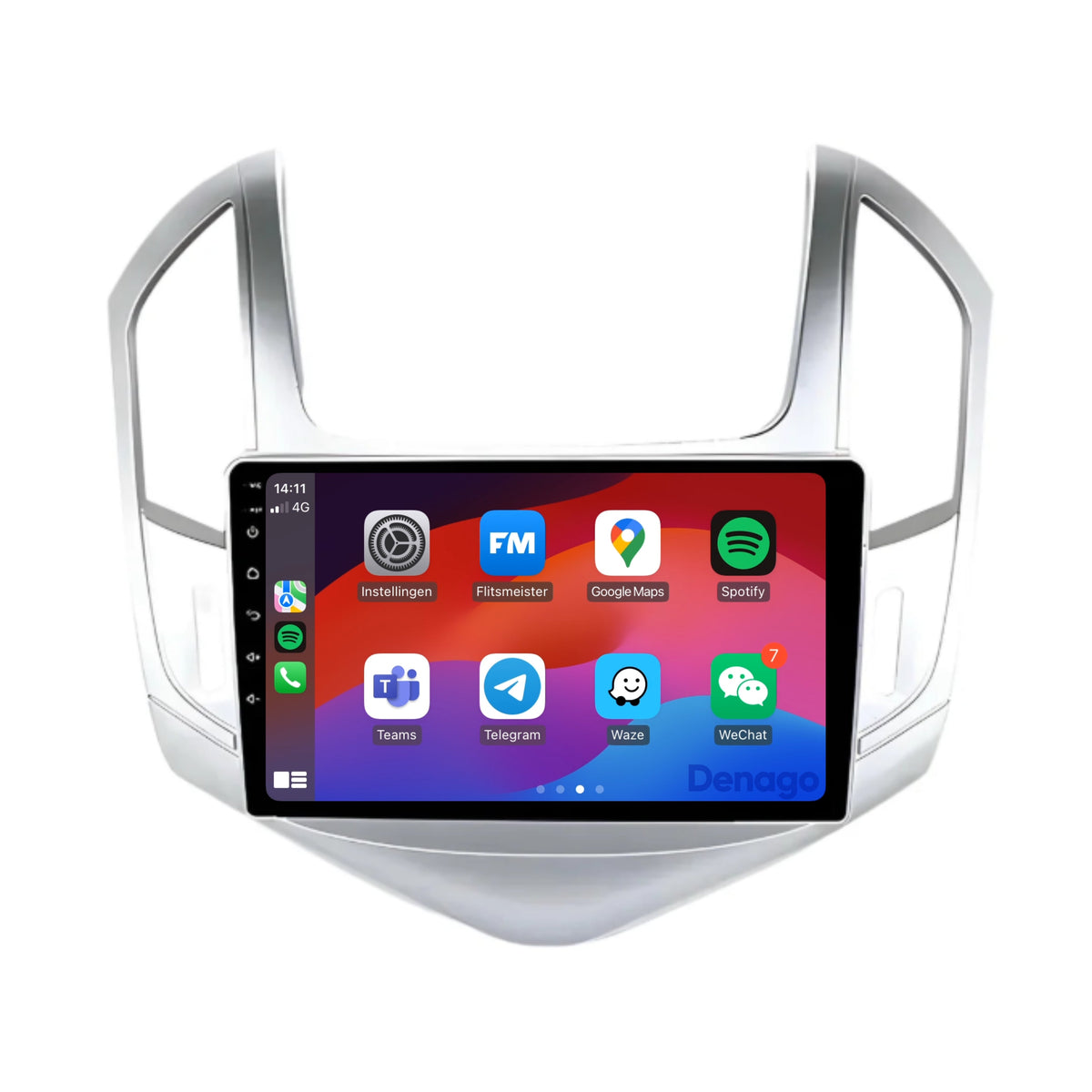 Denago DNG-A324 multimediasysteem voor Chevrolet Cruze (2012–2014)
