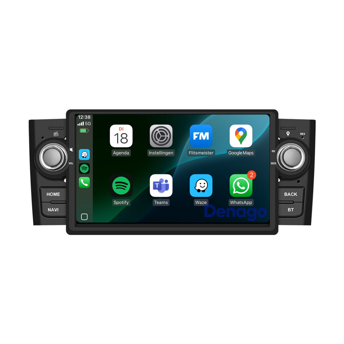 Denago DNG-2726 multimediasysteem voor Fiat Punto (2006–2009), afbeelding 2