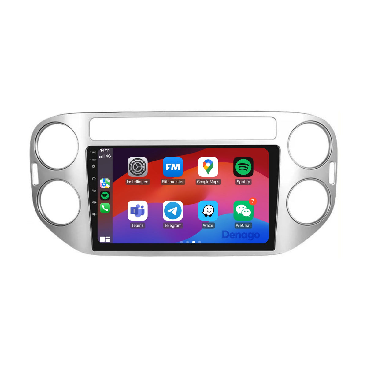 Denago DNG-A120 multimediasysteem voor Volkswagen Tiguan (2007–2015)