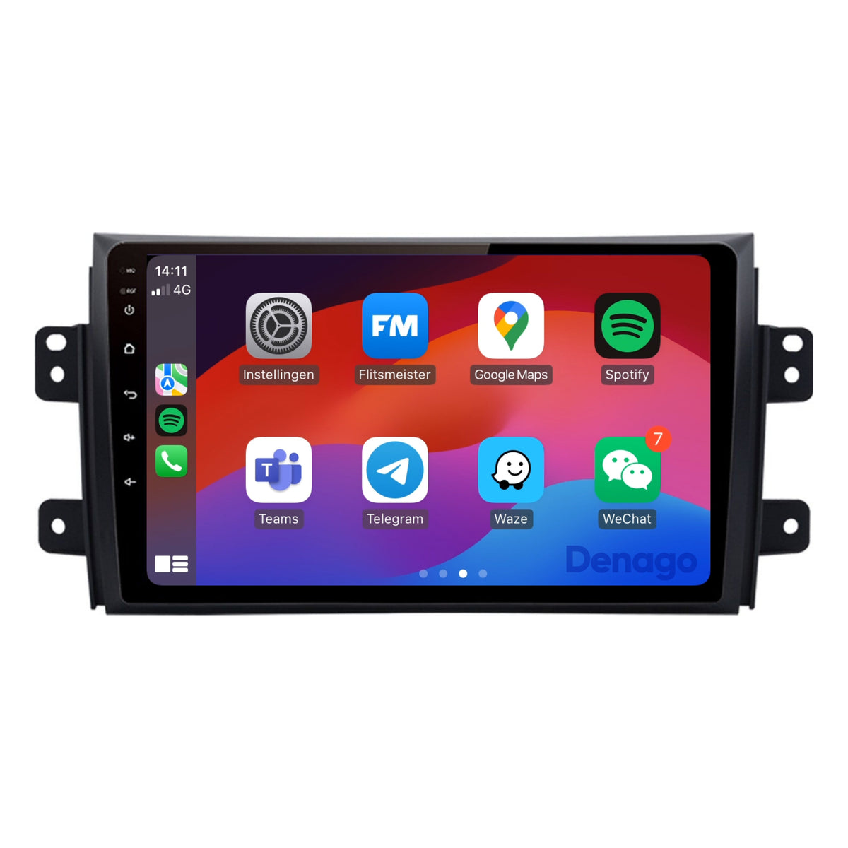 Denago DNG-A315 multimediasysteem voor Suzuki SX4 (2006–2011)