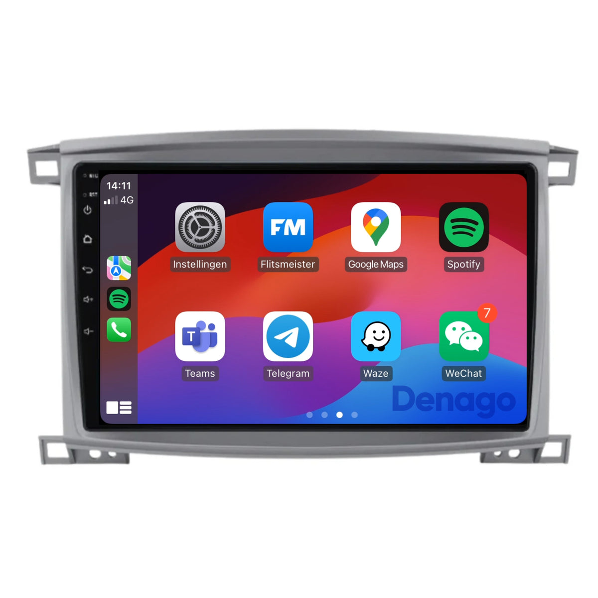 Denago DNG-A310 multimediasysteem voor Toyota Land Cruiser 100 (2005–2007)