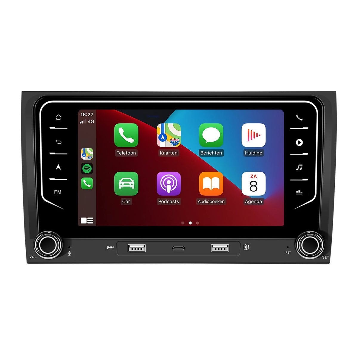 Denago DNG-1162 multimediasysteem voor Audi A4 (2000–2009), afbeelding 2
