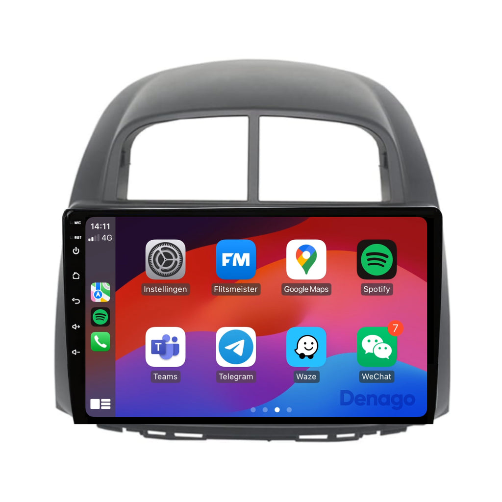 Denago DNG-A146 multimediasysteem voor Daihatsu Sirion (2013–2018)