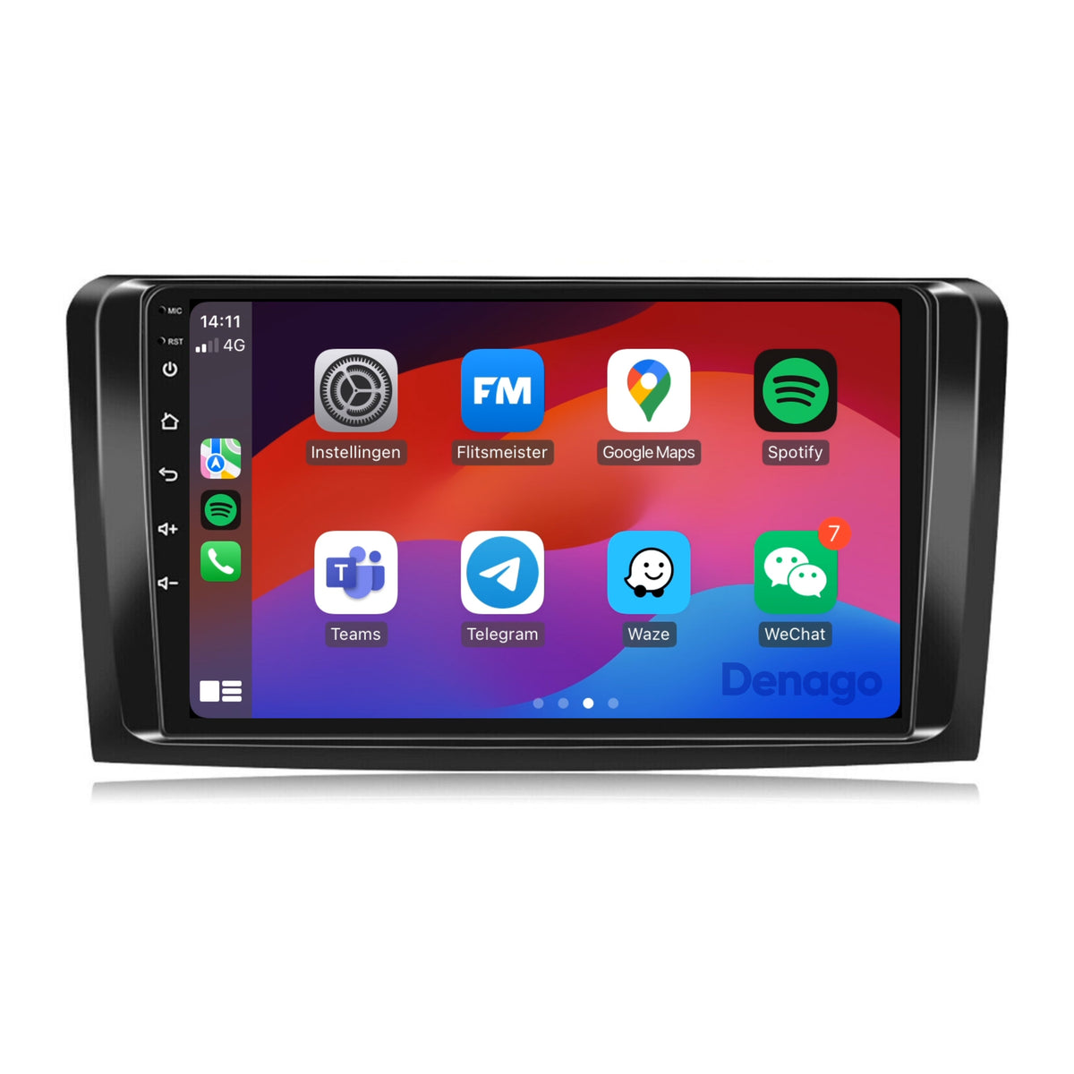Denago DNG-A189 multimediasysteem voor Mercedes-Benz GL X164 en ML W164 (2005–2012)