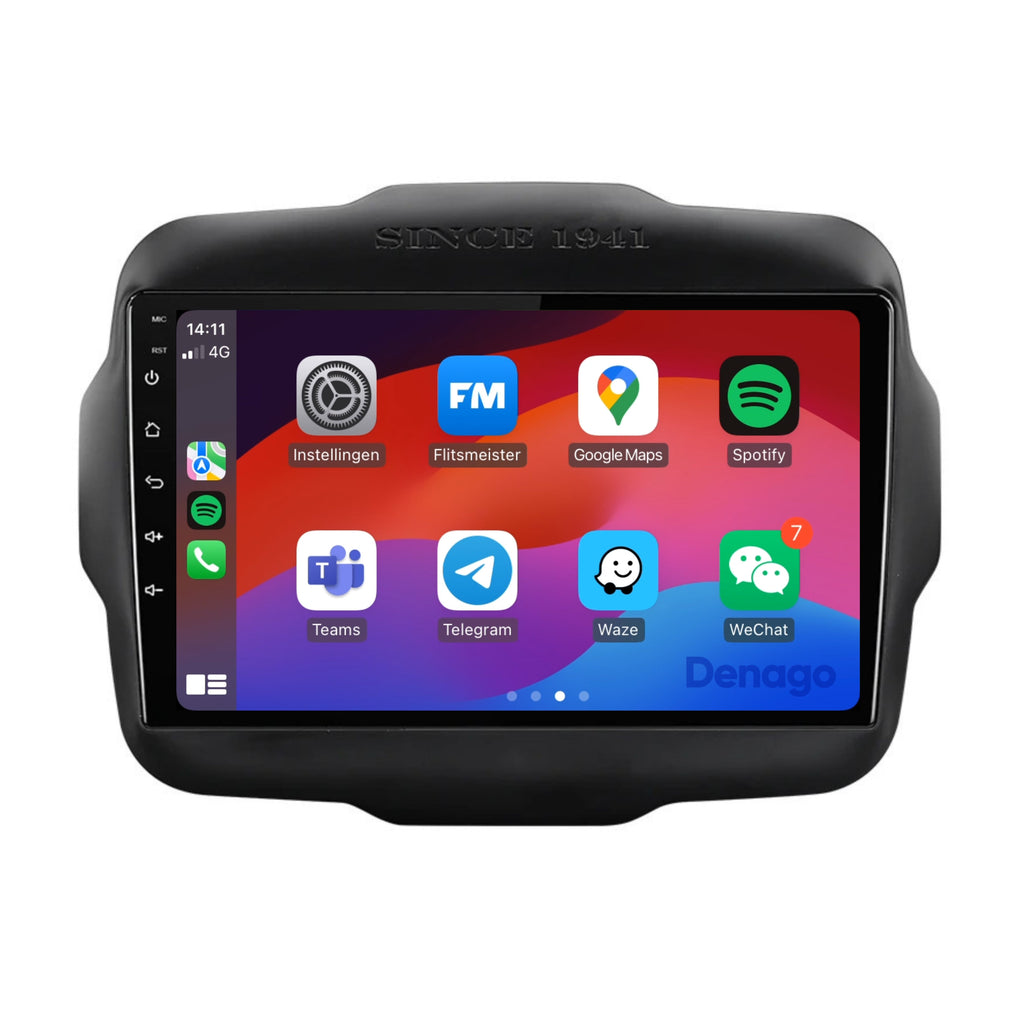 Denago DNG-A123 multimediasysteem voor Jeep Renegade (2014–2023)