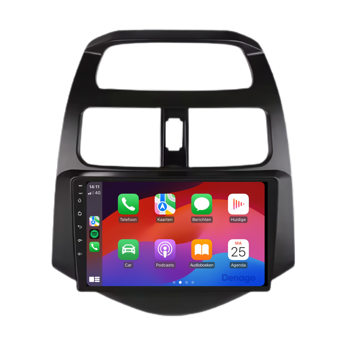 Denago DNG-A24 multimediasysteem voor Chevrolet Spark (2010–2015), afbeelding 3