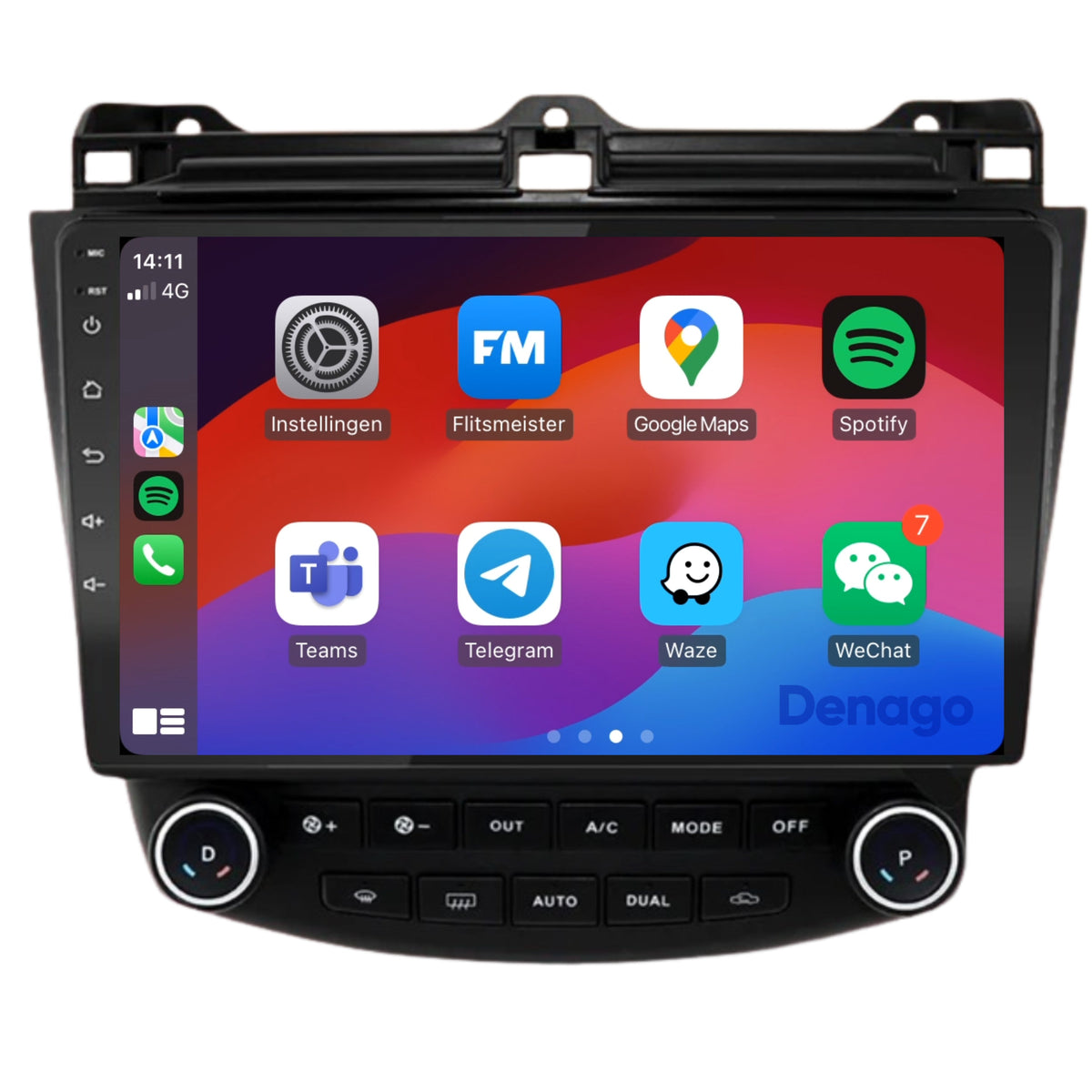 Denago DNG-A168 multimediasysteem voor Honda Accord (2003–2008)
