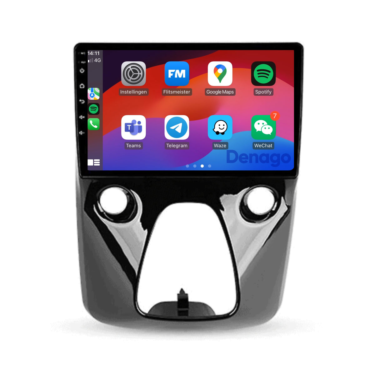 Denago DNG-A263 multimediasysteem voor Toyota Aygo X (2015–2021)