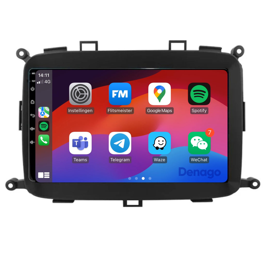 Denago DNG-A180 multimediasysteem voor Kia Carens (2013–2019)