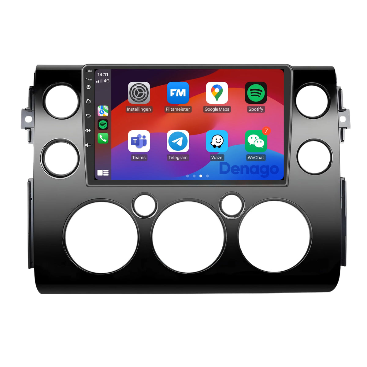 Denago DNG-A308 multimediasysteem voor Toyota FJ Cruiser (2006–2017)
